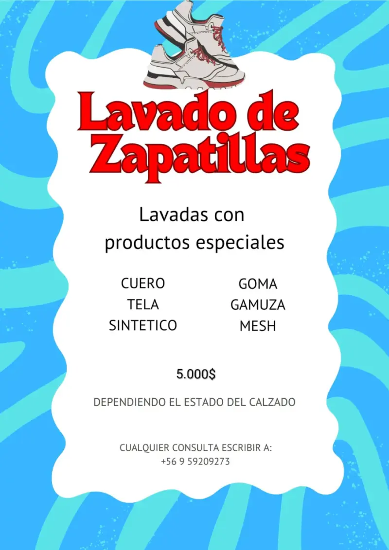 Servicio de lavado de zapatillas - 1