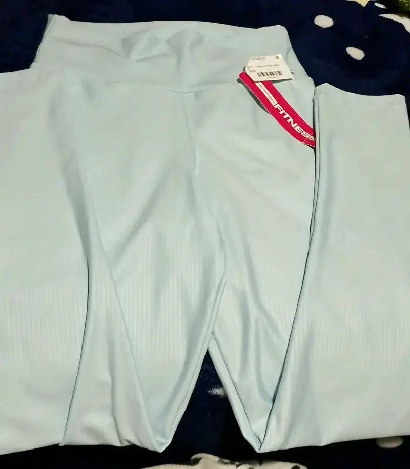 Pantalón azul claro Romance - 2