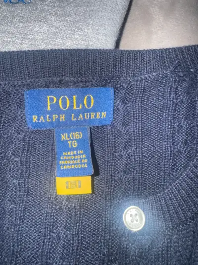 Cardigan azul Polo Ralph Lauren - miniatura 2
