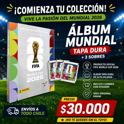 Álbum Mundial 2026 Tapa Dura Silver - miniatura 1