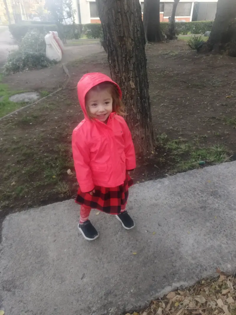 Abrigo impermeable rojo infantil Marca tommy - 2