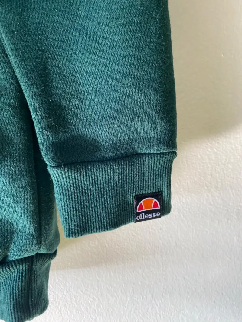 Polerón verde Ellesse con capucha - 6