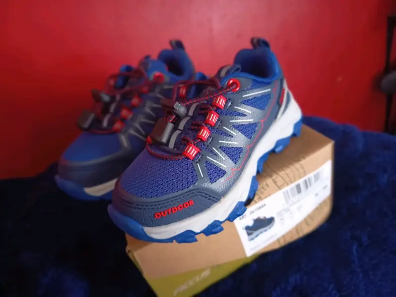 Zapatillas Ficcus outdoor niños azul - 1