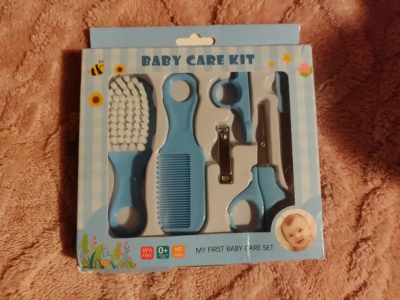 Kit de cuidado para bebé azul
