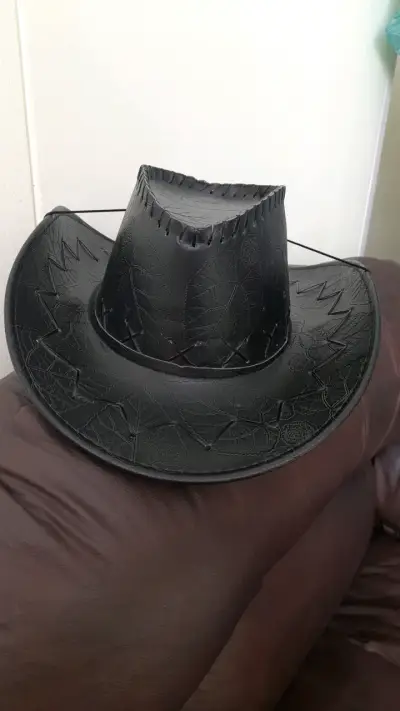 Sombrero vaquero negro - miniatura 1