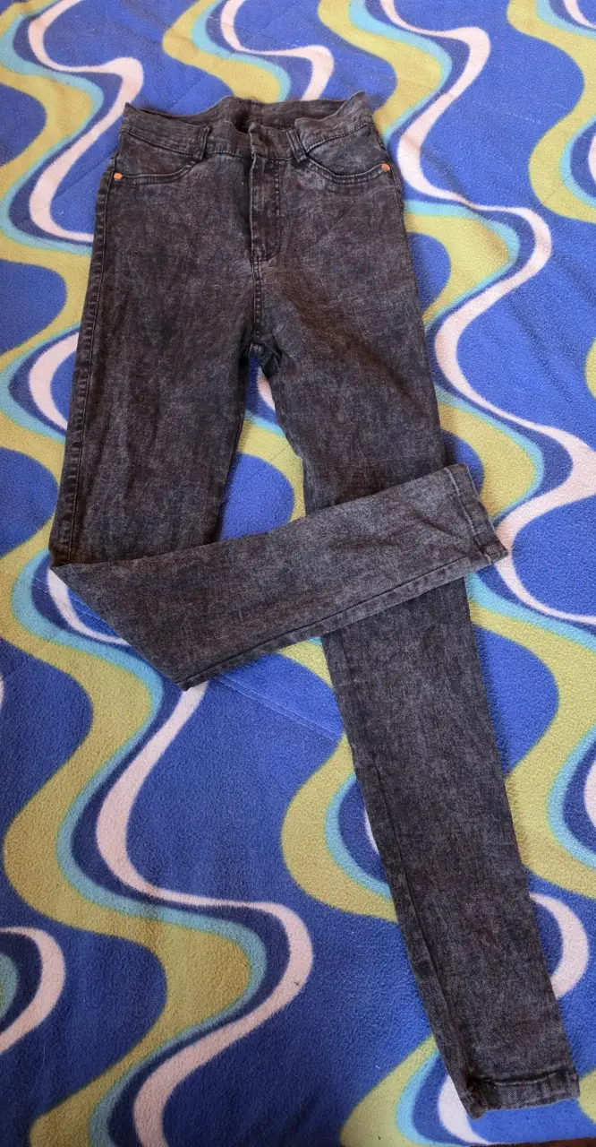 Jeans negros ajustados