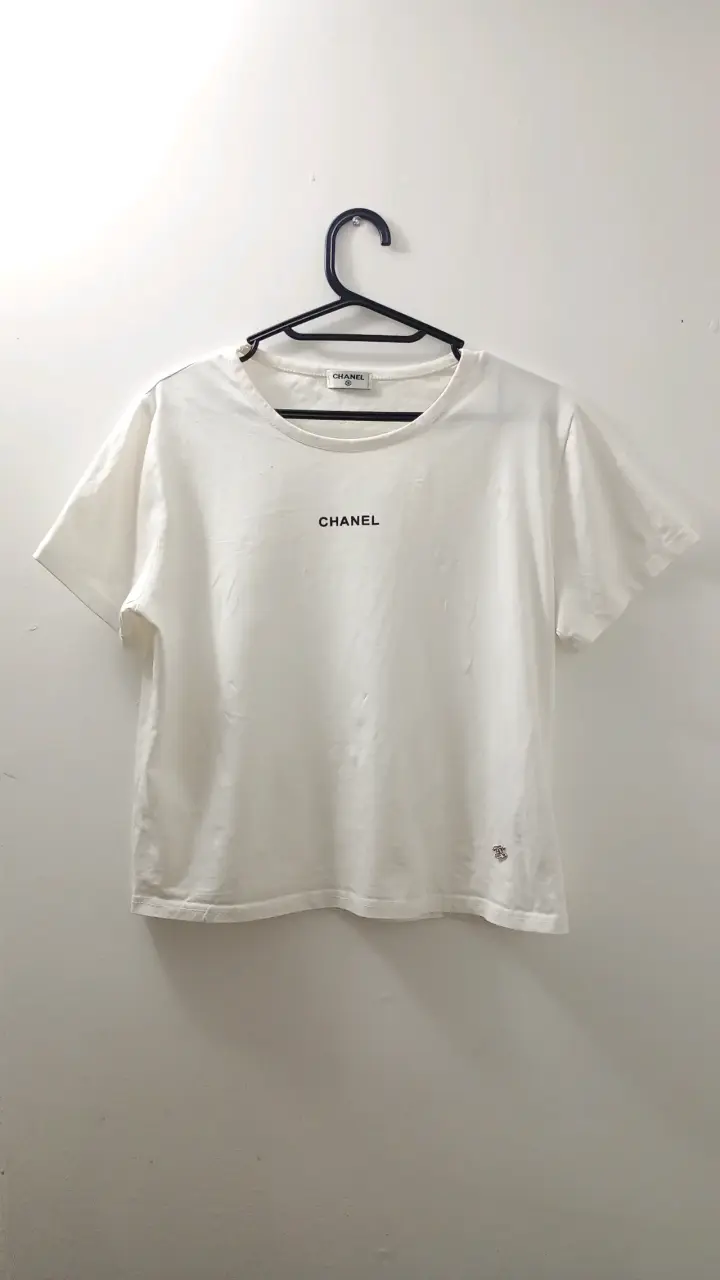 Polera blanca Chanel - 1