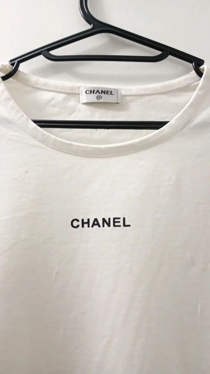 Polera blanca Chanel - 3