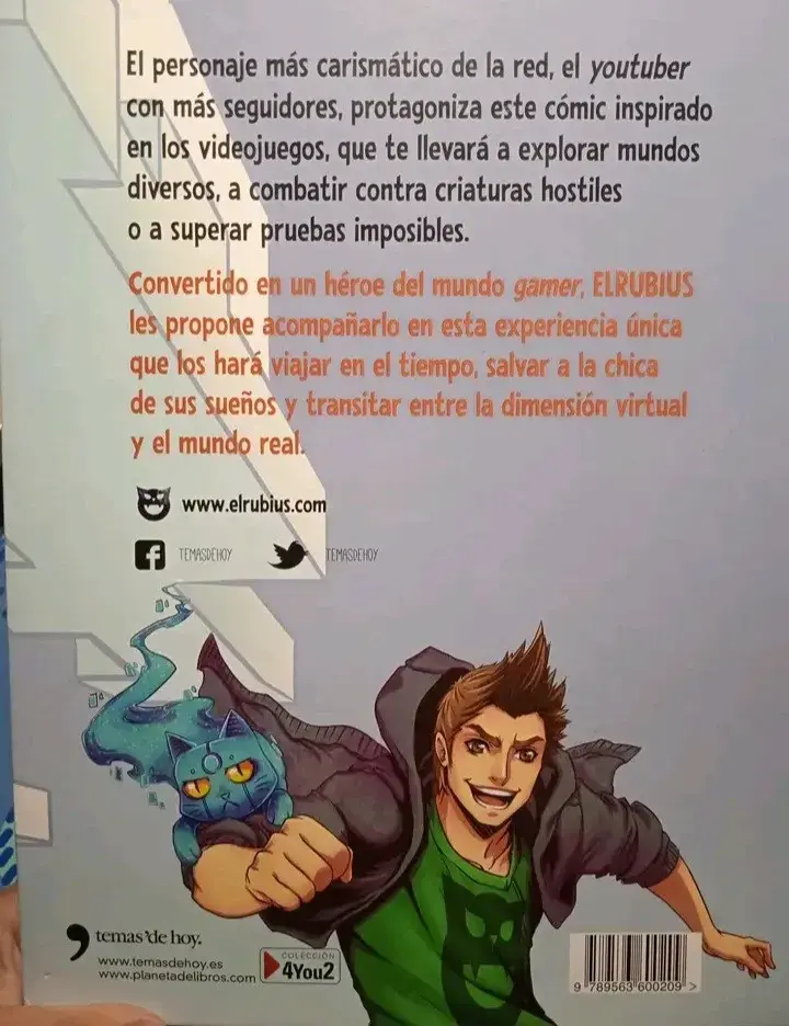 Libro El Rubius Virtual Hero - 3