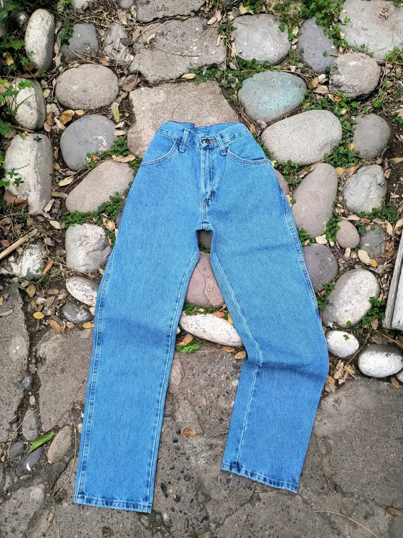 Mom jeans recto tiro medio americano Rustler t=36 - 2
