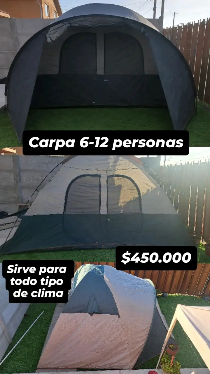 Carpa para 6-12 personas - 1