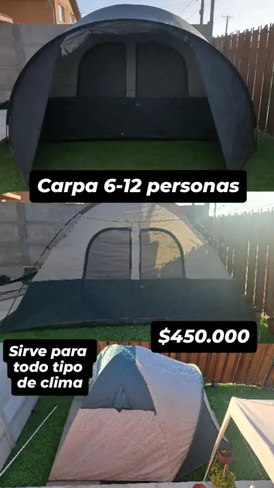 Carpa para 6-12 personas - miniatura 1