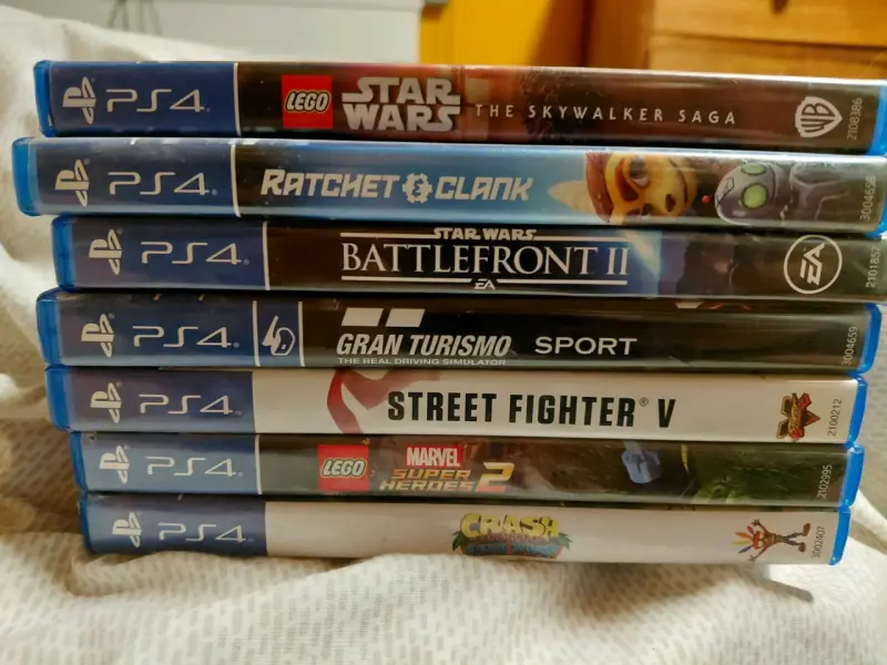Lote de juegos PS4