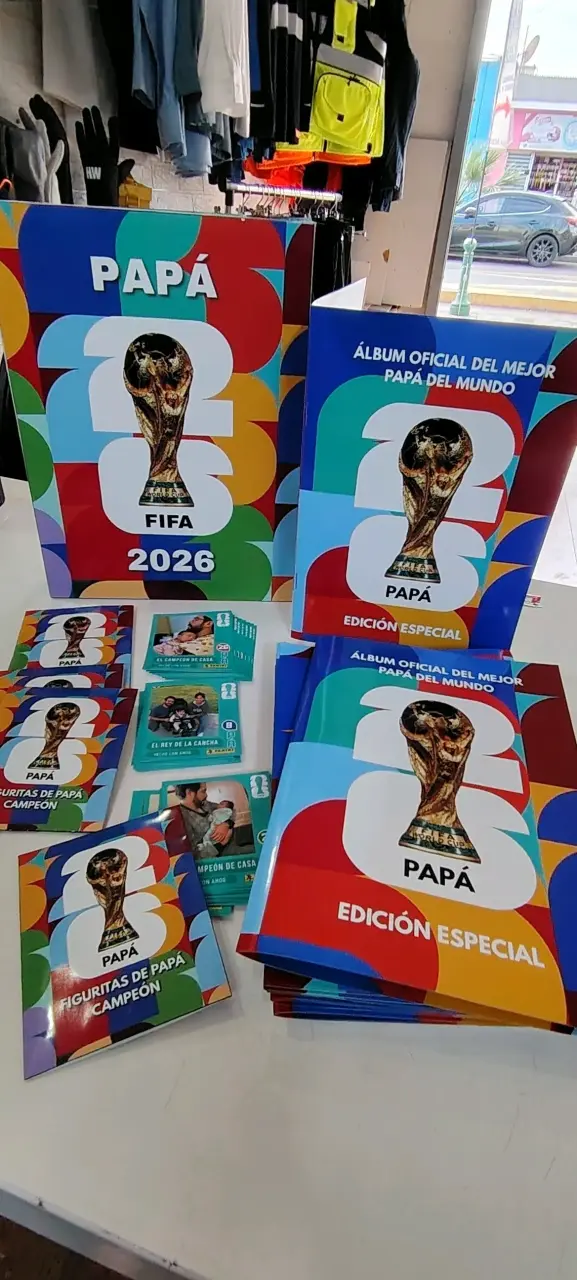Álbum coleccionable Papá FIFA 2026 - 2