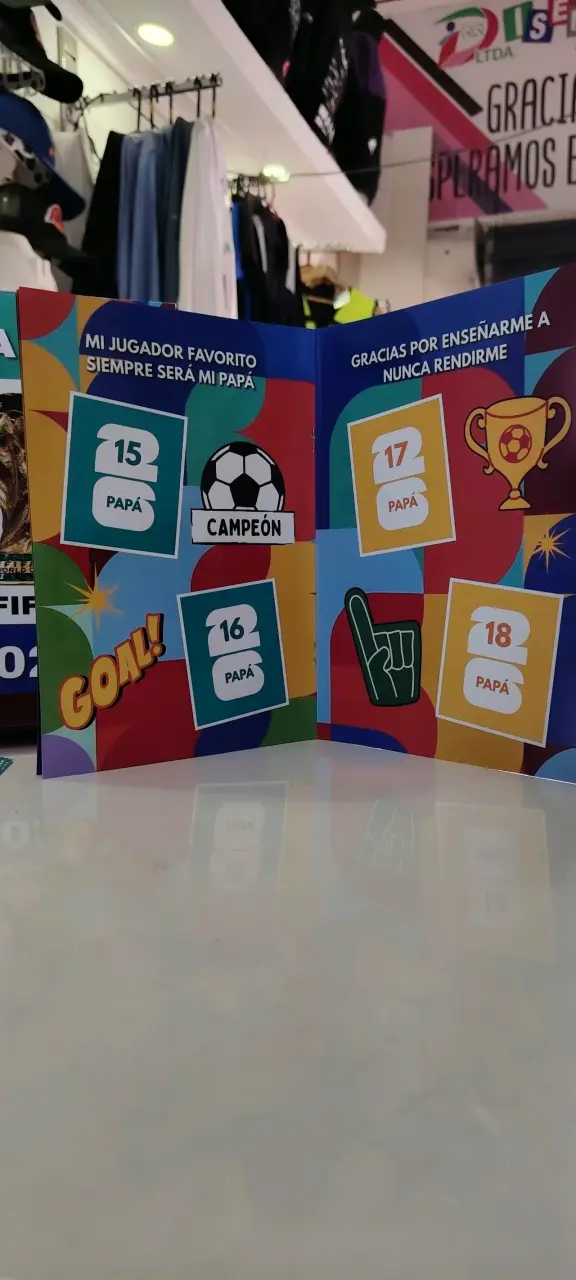 Álbum coleccionable Papá FIFA 2026 - 4