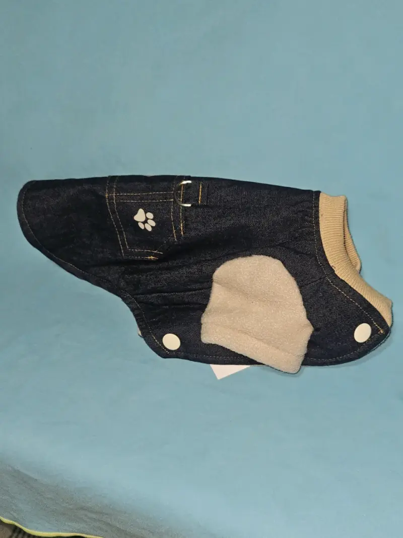 Chaqueta impermeable para perro azul - 3