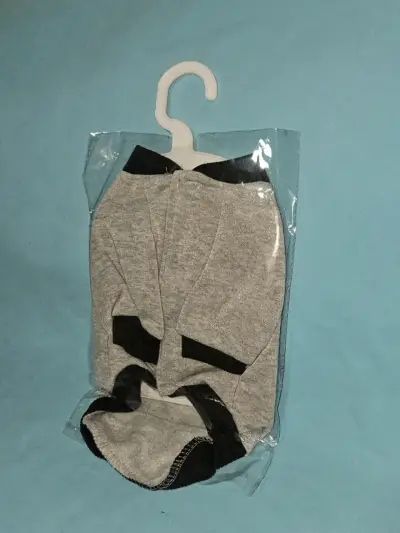 Poleron gris para mascotas - miniatura 2