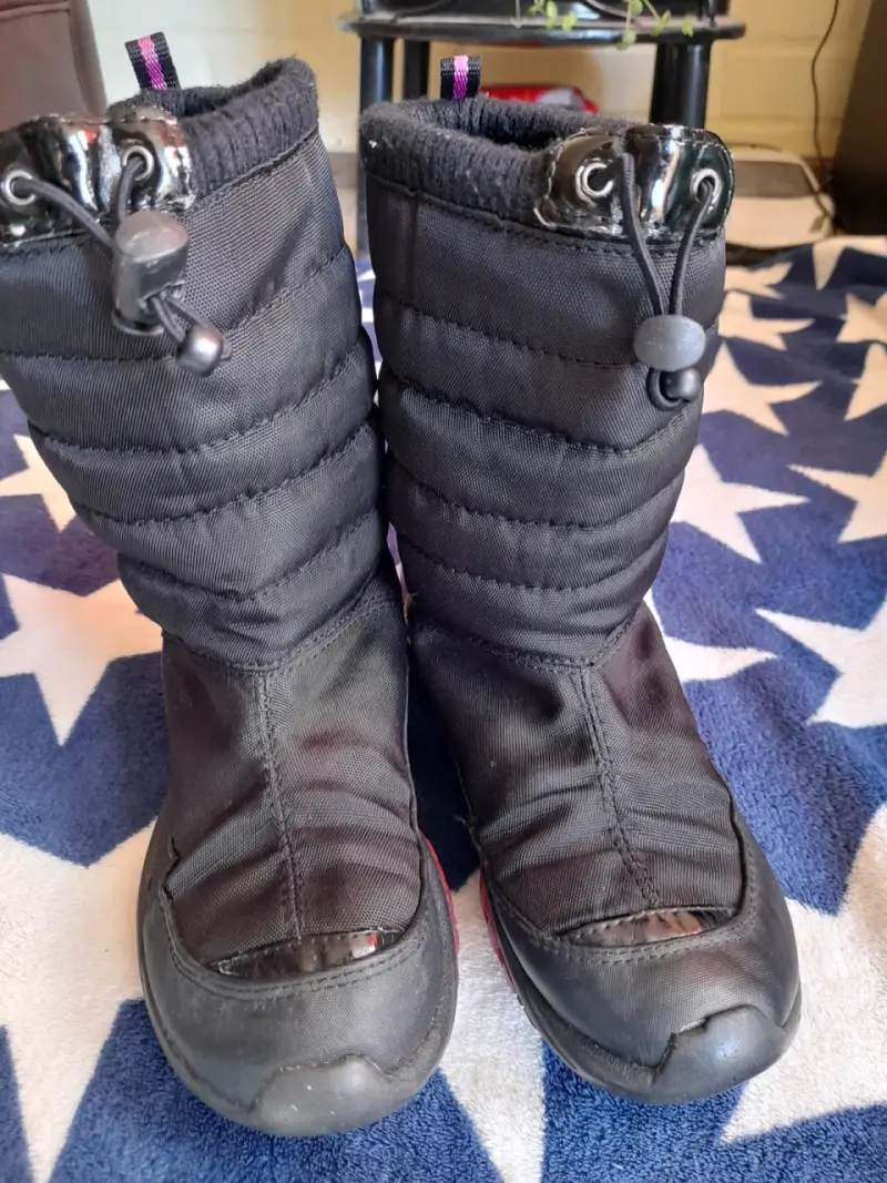 Botas negras de invierno