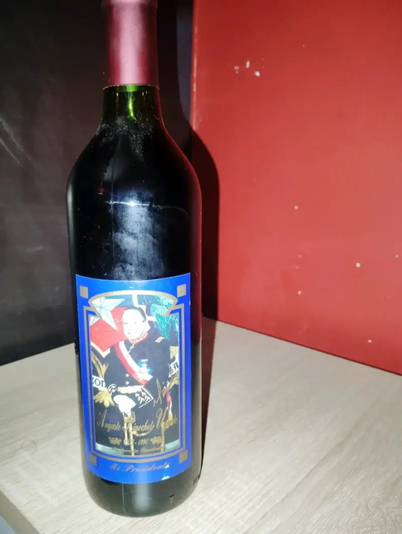 Botella de vino del 1973 - 2
