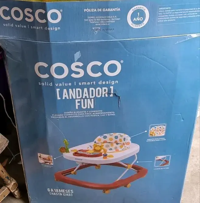 Andador Cosco Fun para bebé