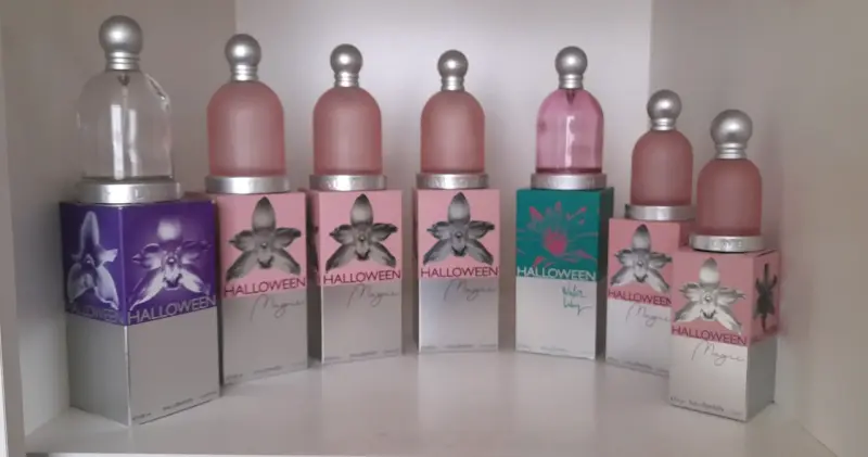 Frascos de Perfumes Halloween Magic variados