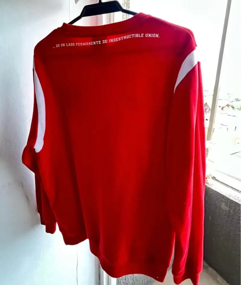 Polerón rojo Umbro Colo-Colo talla M - 4