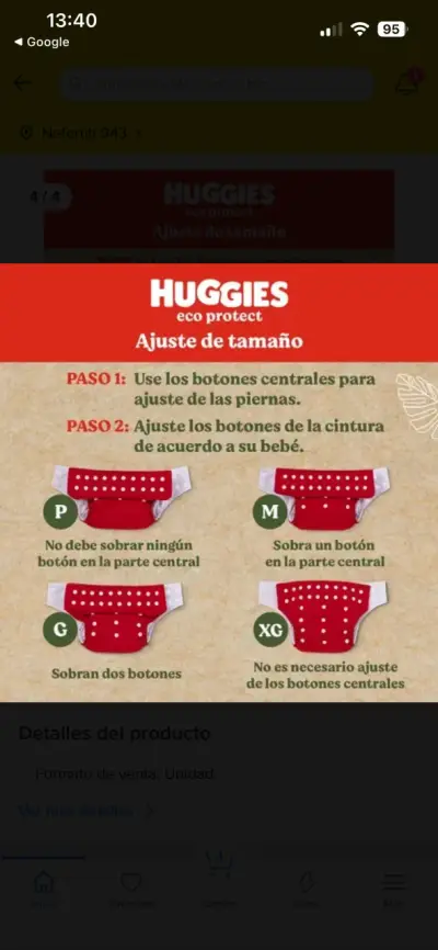 Kit pañales reutilizables Huggies - miniatura 3