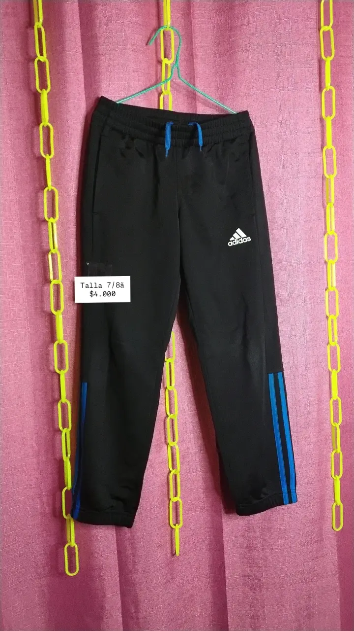 Pantalón negro Adidas niño