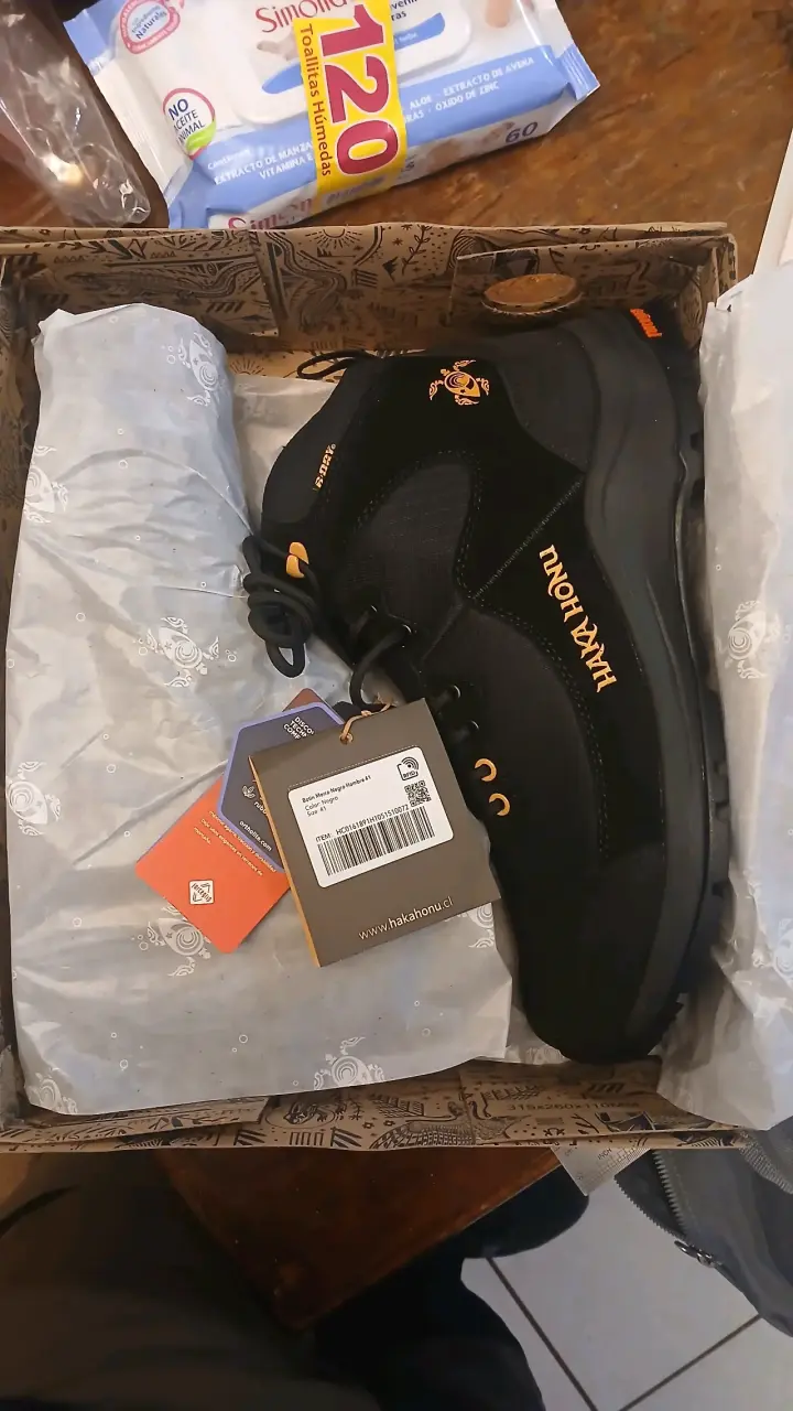 Botines negros Hakahonú nuevos - 7