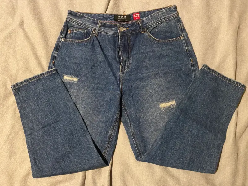 Jeans azules Foster - 1