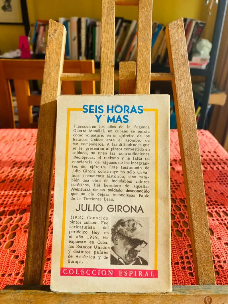 Libro Julio Girona 'Seis horas y más' - 2