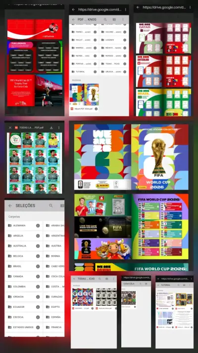 Pack álbum Mundial 2026 digital - miniatura 2