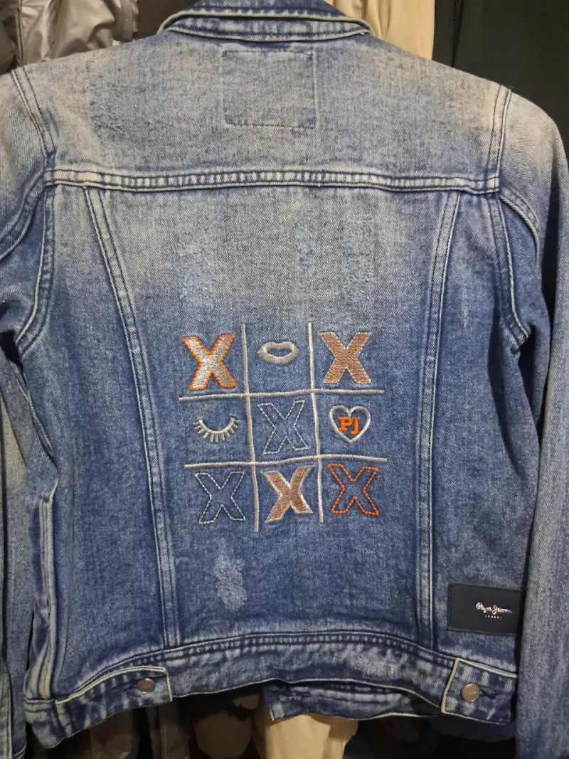 Chaqueta de mezclilla azul talla 12 pepe jeans - 2