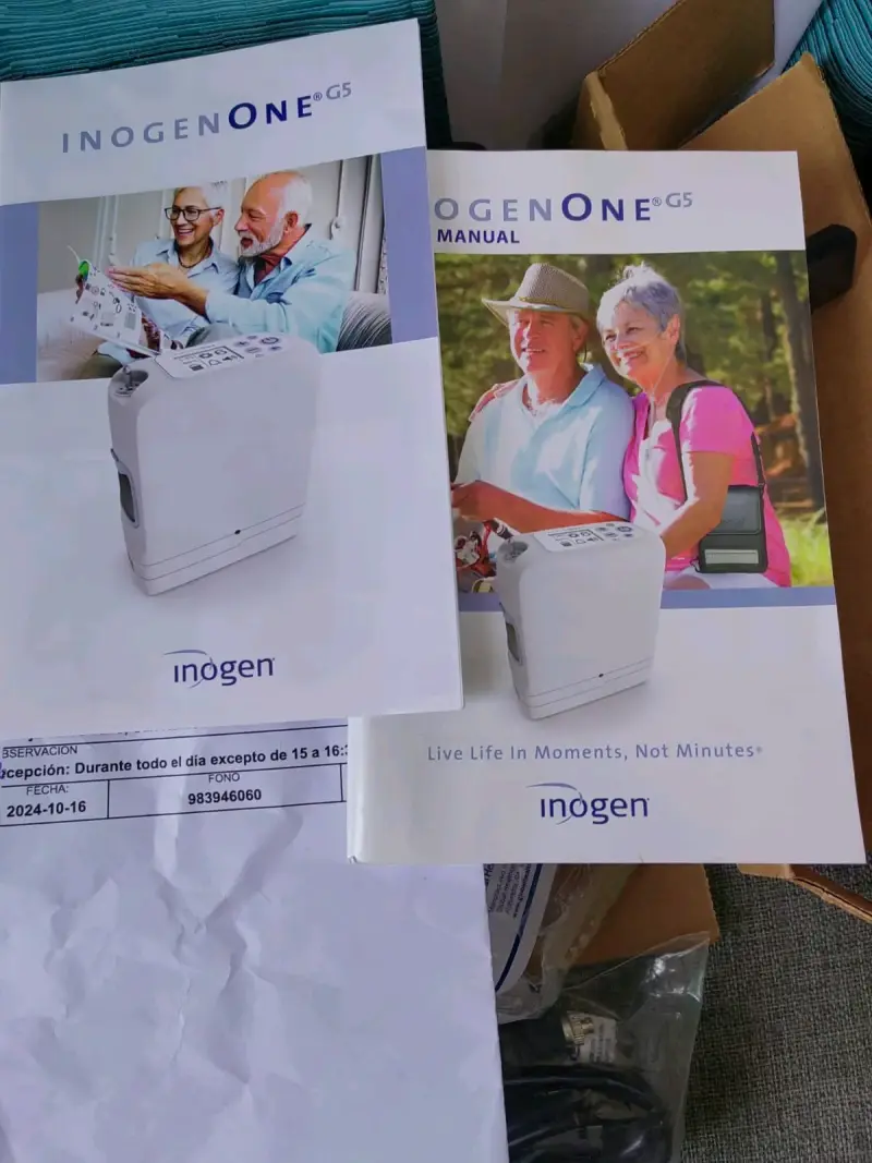 Concentrador de oxígeno Inogen One G5 - 5
