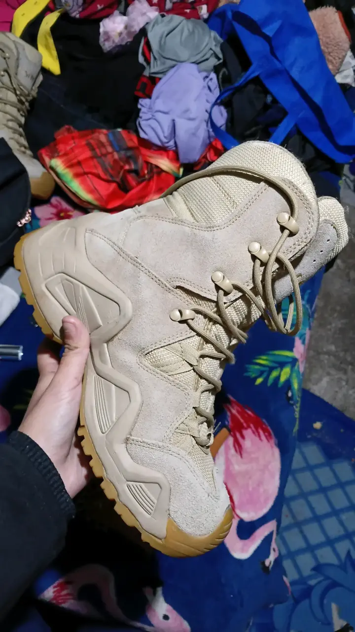 Botas tácticas beige - 1