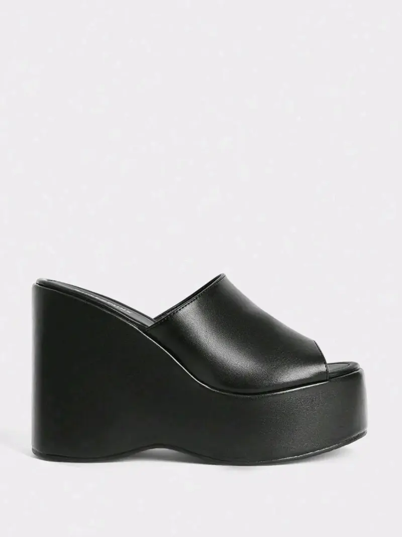 Zapatillas de plataforma negras - 1