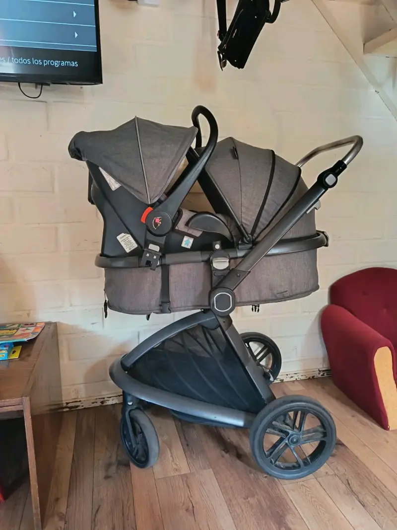 Coche para bebé gris oscuro - 3