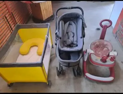 Pack andador, cuna y coche - miniatura 3