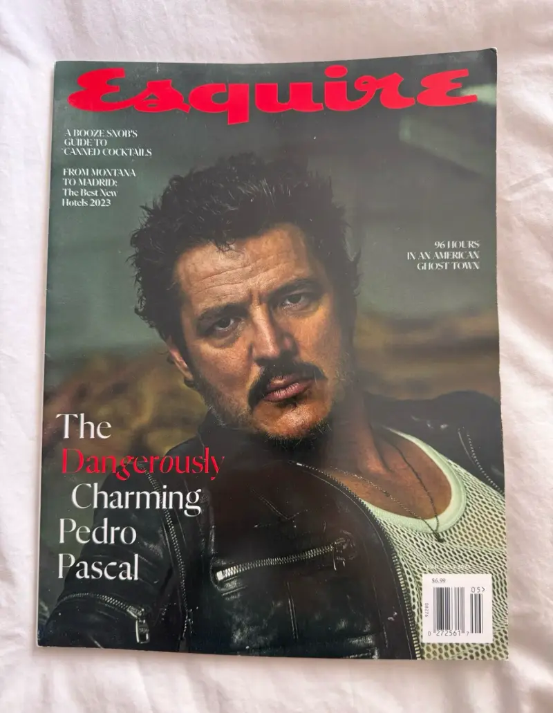 Revista Esquire edición Pedro Pascal - 1
