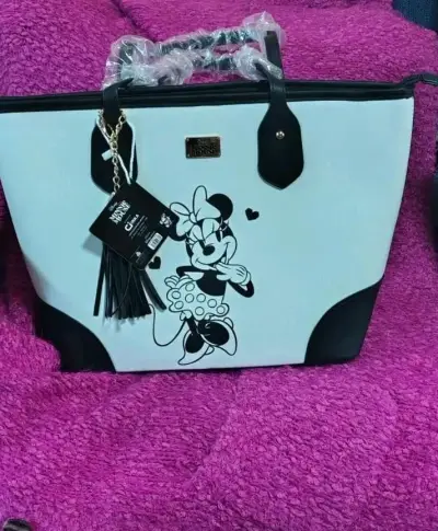 Cartera blanca Mickey Mouse - miniatura 2
