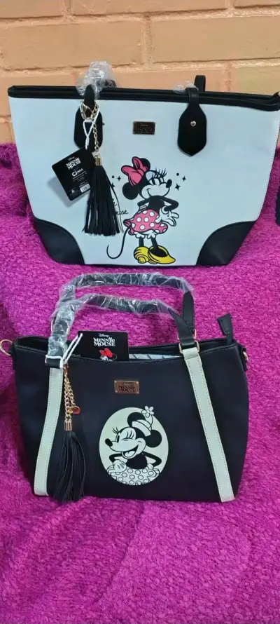 Cartera blanca Mickey Mouse - miniatura 3