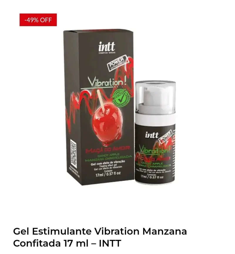 Gel estimulante Vibration 17 ml