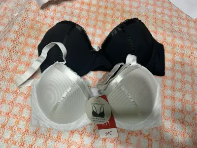 Set de sostenes negro y blanco - miniatura 2