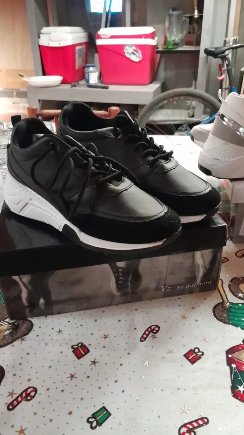 Zapatillas deportivas negras hombre