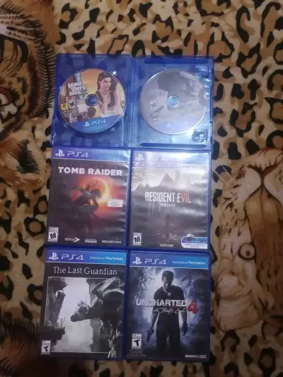 Play 4 1tera con 6 juego físico 5 juego digitales - miniatura 4