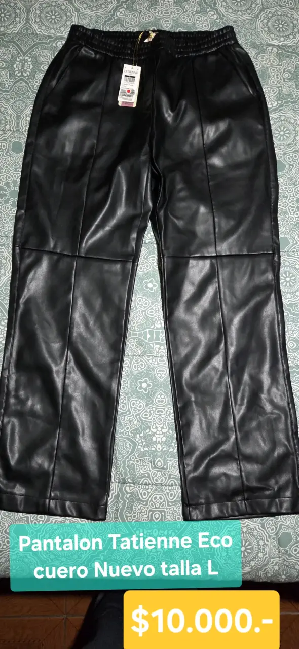 Pantalón eco cuero Talla L