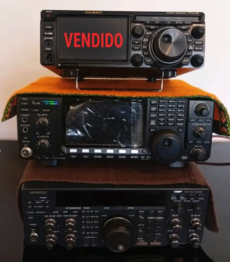ICOM IC 7600 y KENWOOD TS 870