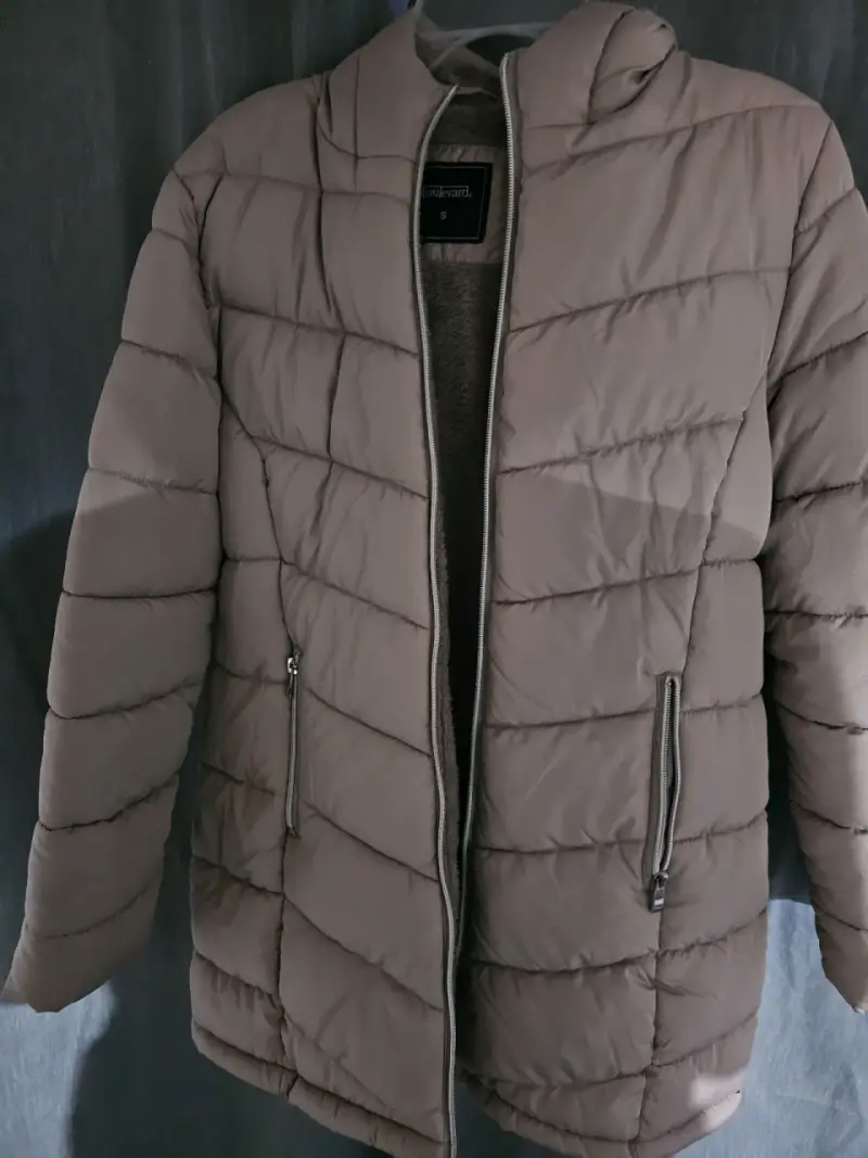 Parka acolchada beige - 2