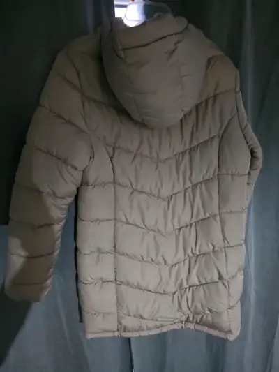 Parka acolchada beige - miniatura 4