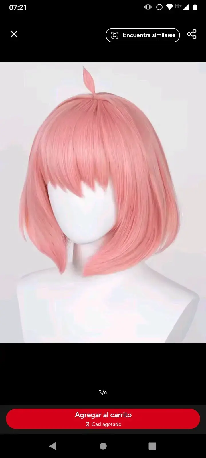 Disfraz cosplay azul y rosa - 5